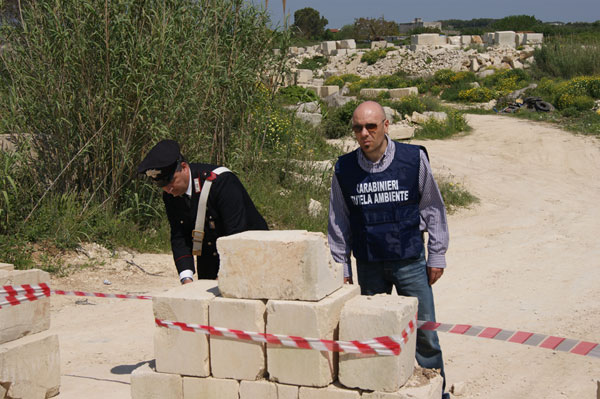 Sequestro cava Melpignano