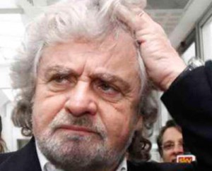 Beppe Grillo: sconfitta che brucia