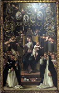 Tela Madonna del Rosario