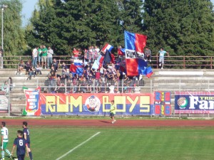 I tifosi del Tricase hanno sostenuto la squadra dal primo al novantesimo minuto.