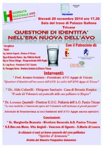 Volantino convegno AVO