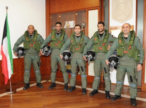 Gli allievi piloti del Kuwait