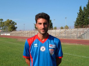 Vittorio Botrugno. Oggi ha siglato il suo dodicesimo gol in campionato.