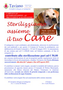 manifesto sterilizzazione