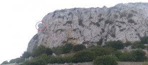 La roccia pericolante