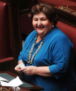 L'on. Teresa Bellanova, sottosegretaria al lavoro