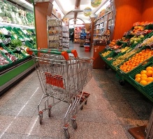sciopero supermercato spesa carrello