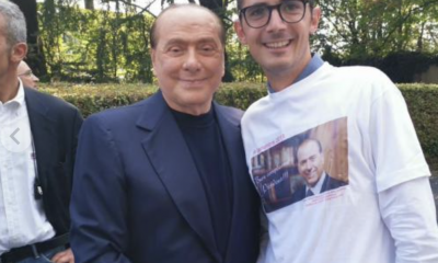 Marco Macrì con Berlusconi, foto Corriere del Mezzogiorno